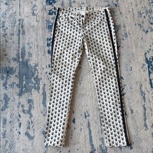 rag & bone Black and White Patterned Women Jeans